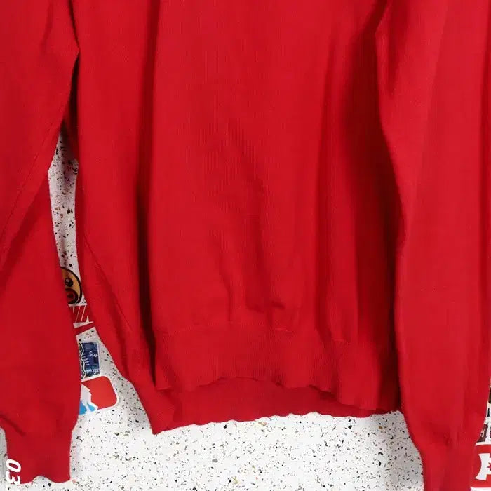 [BUNJANG] Ocean Oversized Round Sweatshirt Knit / 여성F / 오션 오버핏 라운드 맨투맨니트RD 5-28