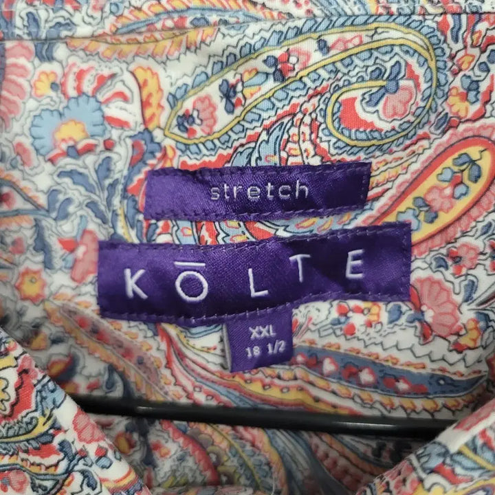 [BUNJANG] KOLTE Paisley Pattern Shirt / [115/3XL] KOLTE 페이즐리 패턴 셔츠 / USA