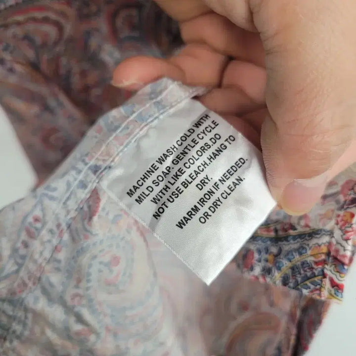 [BUNJANG] KOLTE Paisley Pattern Shirt / [115/3XL] KOLTE 페이즐리 패턴 셔츠 / USA