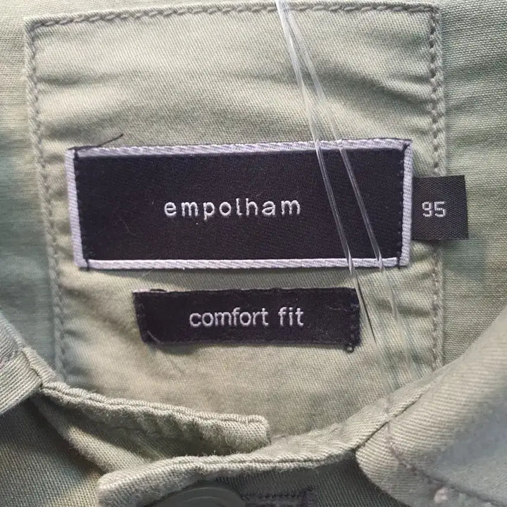 [BUNJANG] Emporham Vintage Military Patch Shirt Jacket / [95] 엠폴햄 빈티지 와펜 밀리터리 야상 셔츠 (상태 양호)