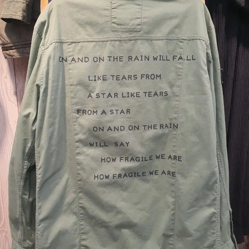 [BUNJANG] Emporham Vintage Military Patch Shirt Jacket / [95] 엠폴햄 빈티지 와펜 밀리터리 야상 셔츠 (상태 양호)