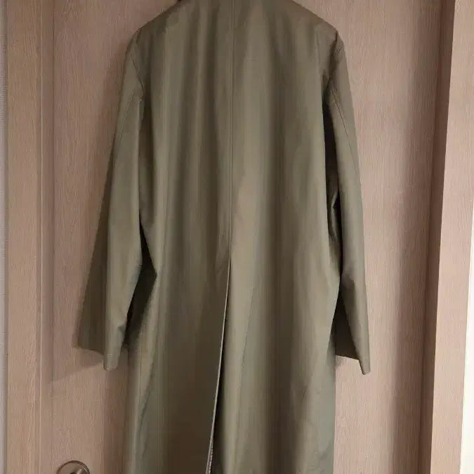 [BUNJANG] Digawel Balmacaan Wool Collar Mac Coat Olive Khaki Size 3 / 디가웰 맥코트 3사이즈