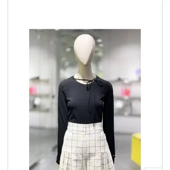 [BUNJANG] Lucky Chouette Strap T-shirt / 럭키슈에뜨 스트랩 티셔츠
