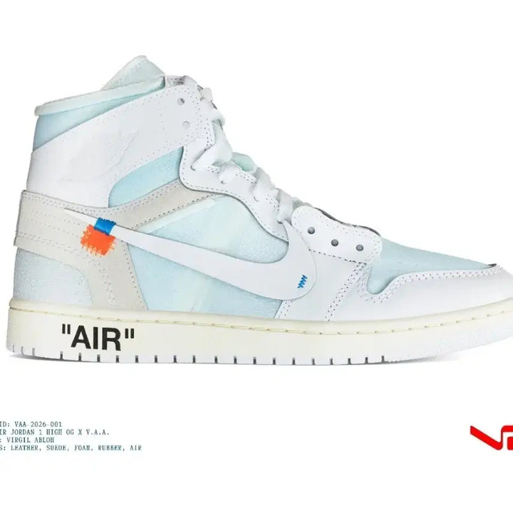 [SOLD OUT] (265)나이키 에어 조던1 알래스카 OG x V.A.A. 화이트