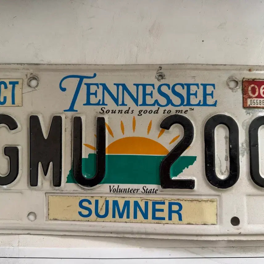 [BUNJANG] Tennessee License Plate / 빈티지 미국 테네시주 자동차 번호판
