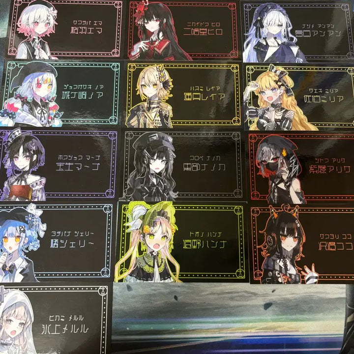 [BUNJANG] Mahoushoujo no Majo Saiban Manosaba Card Bundle Set / 마법소녀의 마녀재판 마노사바 카드 13종 일괄 판매합니다