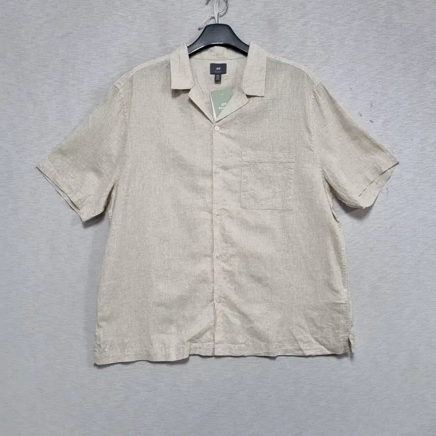 [BUNJANG] H&amp;M Linen Shirt Big Size Men&