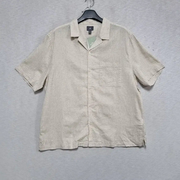 [BUNJANG] H&amp;M Linen Shirt Big Size Men&