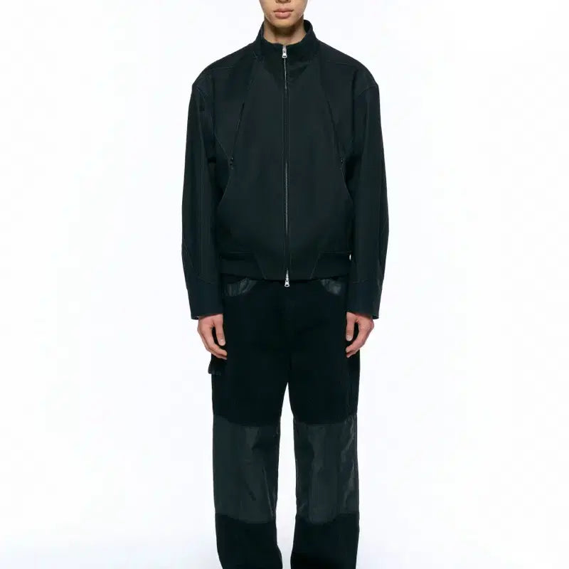 [BUNJANG] In Silence Textured Track Jacket M / 인사일런스 텍스처드 트랙 자켓 M