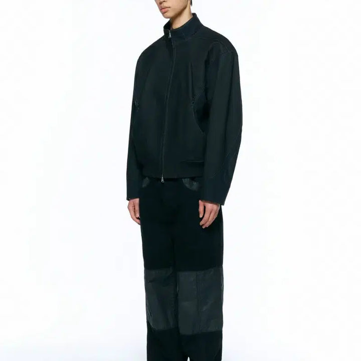 [BUNJANG] In Silence Textured Track Jacket M / 인사일런스 텍스처드 트랙 자켓 M
