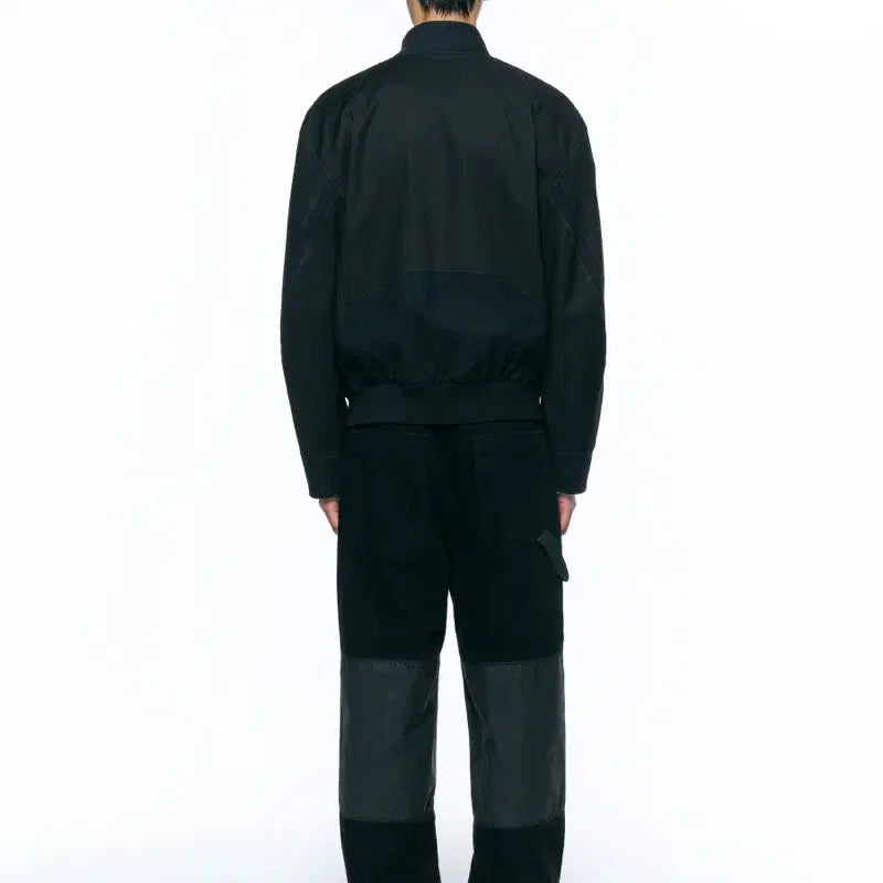 [BUNJANG] In Silence Textured Track Jacket M / 인사일런스 텍스처드 트랙 자켓 M
