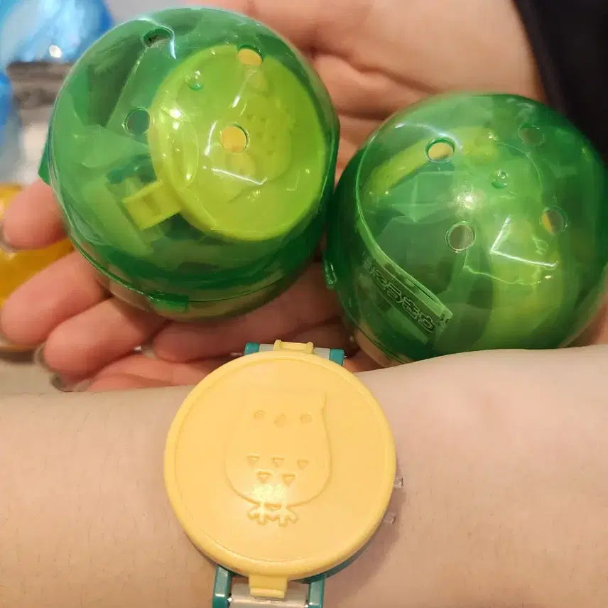 [BUNJANG] Animal Crossing Clock Gacha Set (Flick &amp; C.J.) - Sealed / 미개봉) 동물의 숲 시계 가챠 / 부엉이 부옥이