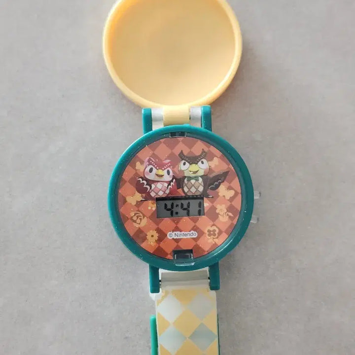[BUNJANG] Animal Crossing Clock Gacha Set (Flick &amp; C.J.) - Sealed / 미개봉) 동물의 숲 시계 가챠 / 부엉이 부옥이