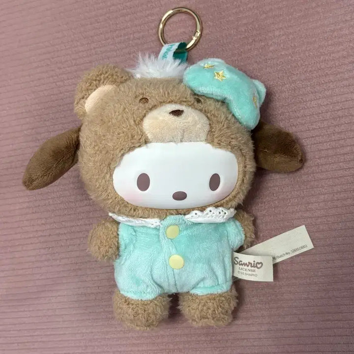 [BUNJANG] TOPTOY Sanrio Latte Baby Pochacco Keychain / 탑토이 산리오 라떼베이비 포차코 키링