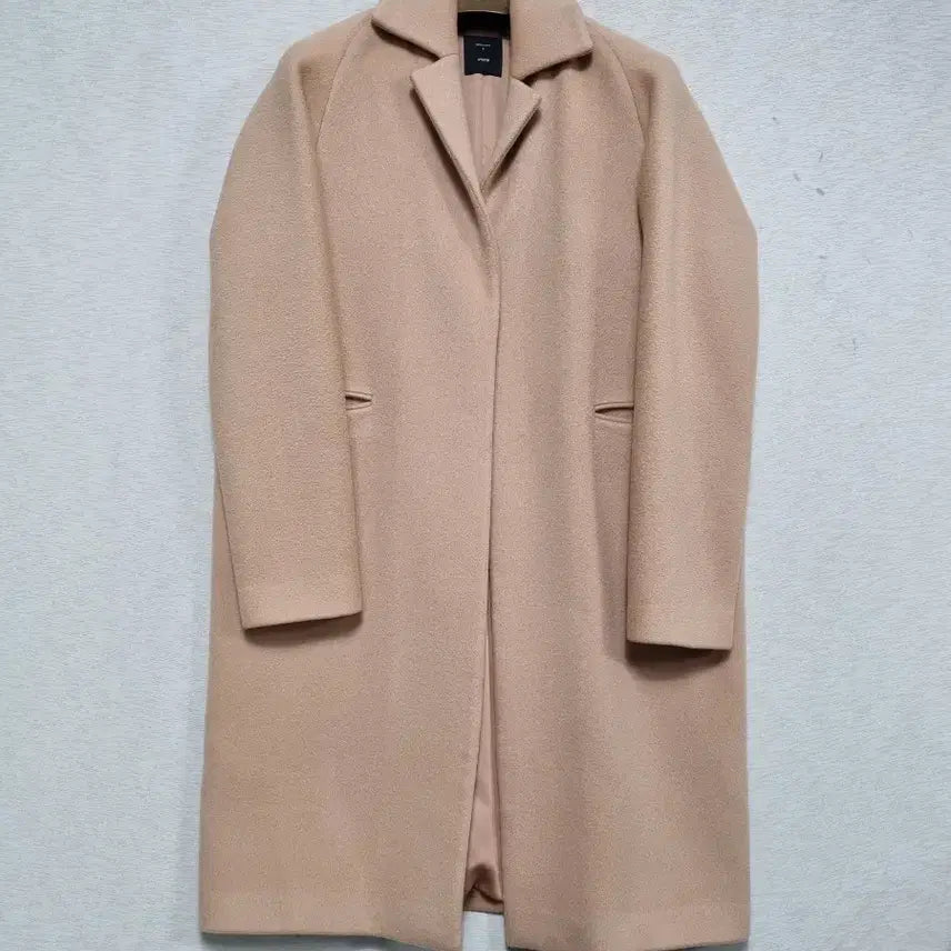 [BUNJANG] System Cashmere Open Coat / ㅡ 시스템 오픈식 캐시미어 코트 여55-66ㅡ0403
