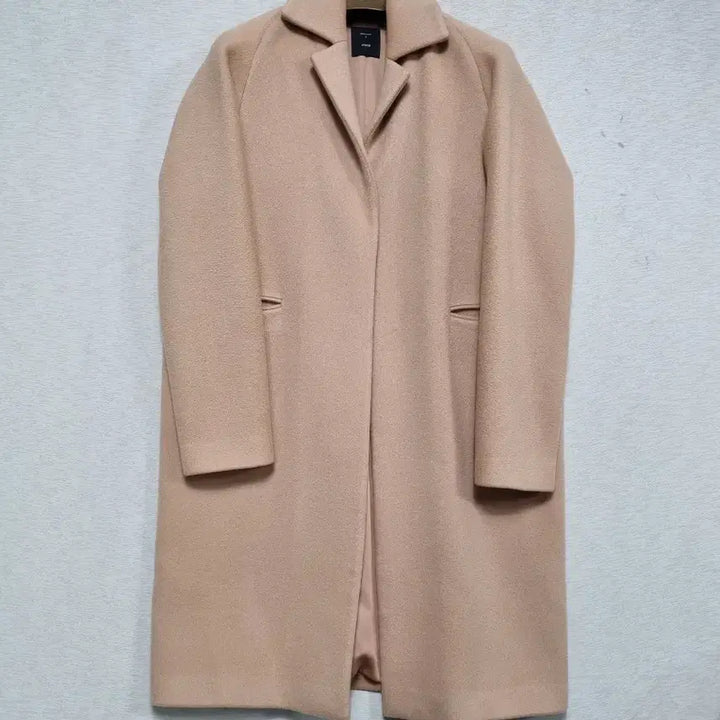 [BUNJANG] System Cashmere Open Coat / ㅡ 시스템 오픈식 캐시미어 코트 여55-66ㅡ0403