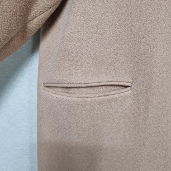 [BUNJANG] System Cashmere Open Coat / ㅡ 시스템 오픈식 캐시미어 코트 여55-66ㅡ0403
