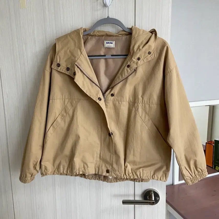 [BUNJANG] BAON Beige Field Jacket / 바온 BAON 베이지색 야상 자켓