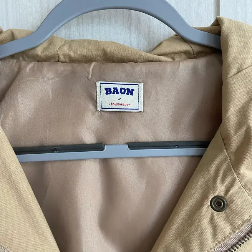 [BUNJANG] BAON Beige Field Jacket / 바온 BAON 베이지색 야상 자켓