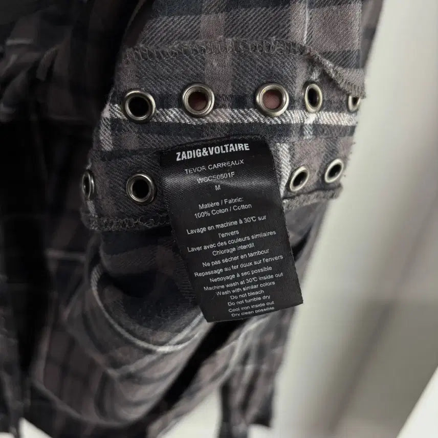 [BUNJANG] Zadig &amp; Voltaire Textured Shirt / 쟈딕앤볼테르 텍스쳐 셔츠