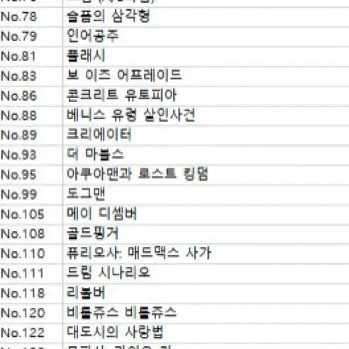 [BUNJANG] Various Original Tickets / 여러 오리지널 티켓 오티 판매