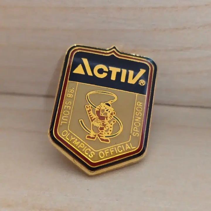 [BUNJANG] Seoul Olympic Hodori Activ Badge / 88올림픽 서울올림픽 호돌이 Activ 뱃지