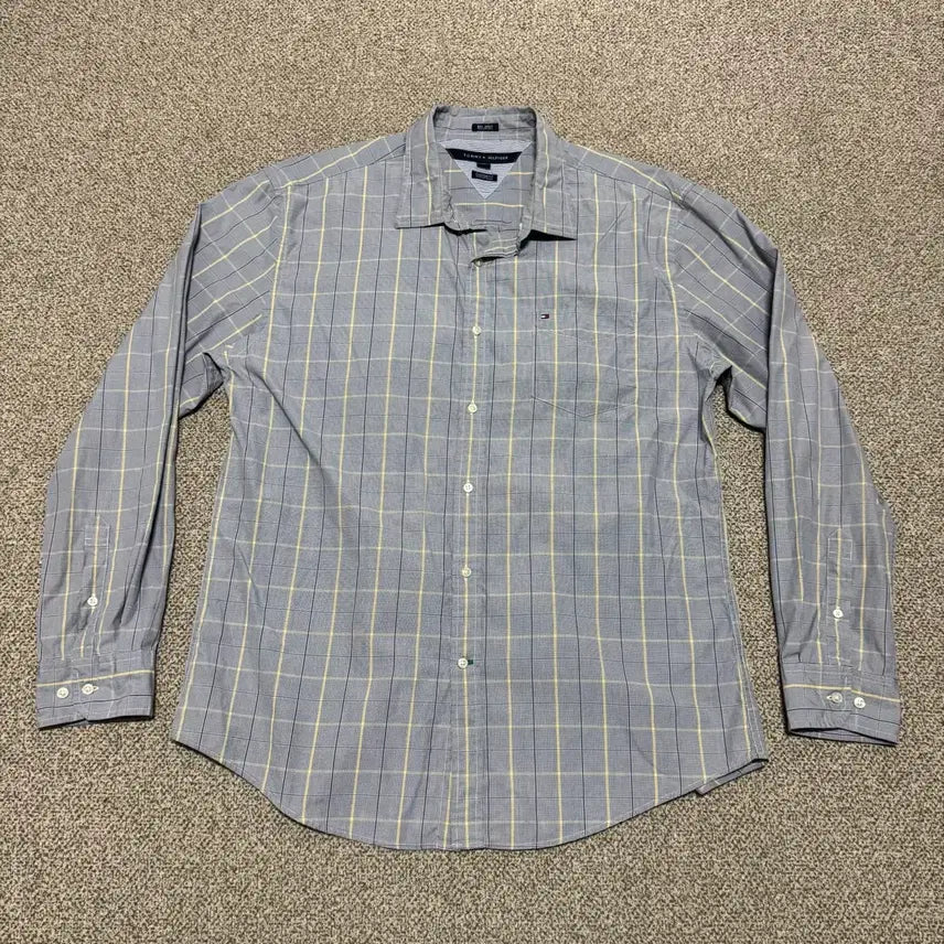 [BUNJANG] Tommy Hilfiger Checkered Shirt / XL 타미힐피거 체크 셔츠