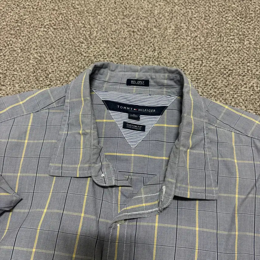 [BUNJANG] Tommy Hilfiger Checkered Shirt / XL 타미힐피거 체크 셔츠