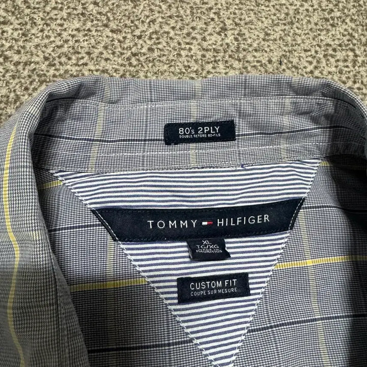 [BUNJANG] Tommy Hilfiger Checkered Shirt / XL 타미힐피거 체크 셔츠