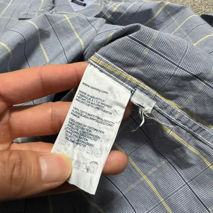 [BUNJANG] Tommy Hilfiger Checkered Shirt / XL 타미힐피거 체크 셔츠