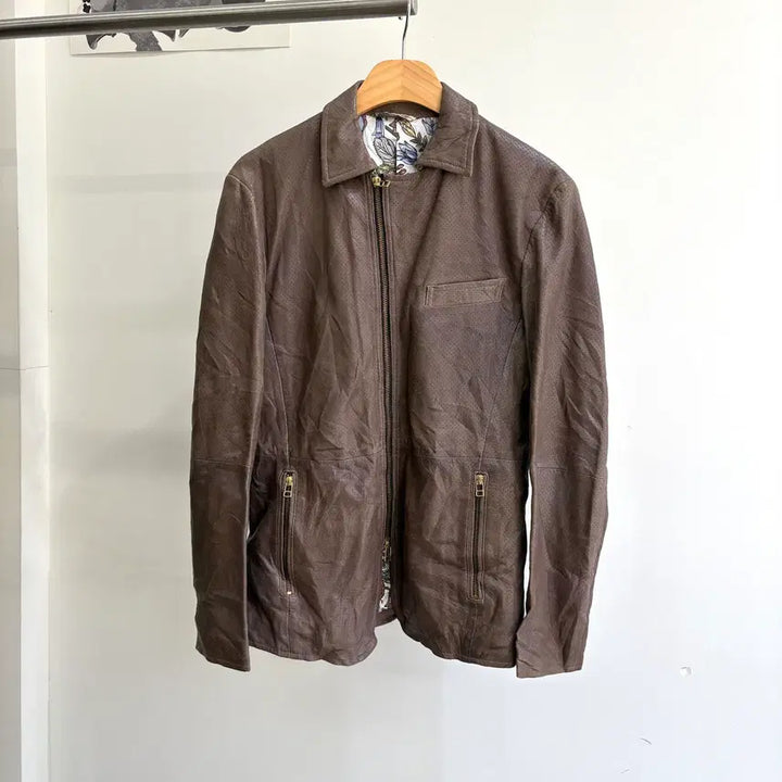 [BUNJANG] COMME CA MEN Leather Jacket / COMME CA MEN 레더자켓