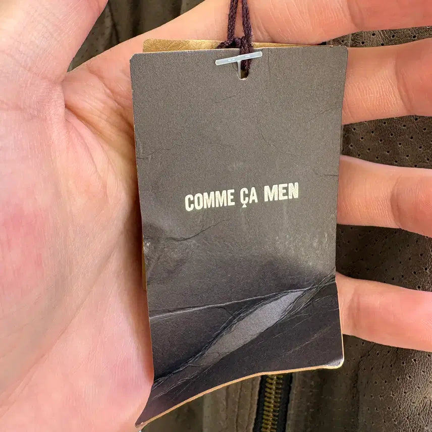 [BUNJANG] COMME CA MEN Leather Jacket / COMME CA MEN 레더자켓