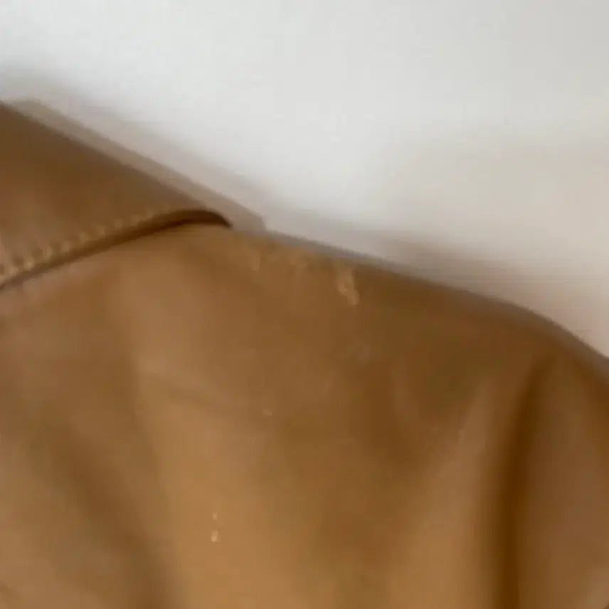[BUNJANG] Razzio Brown Lambskin Leather Jacket (Size 77) / Razzio 브라운 양가죽 자켓 77