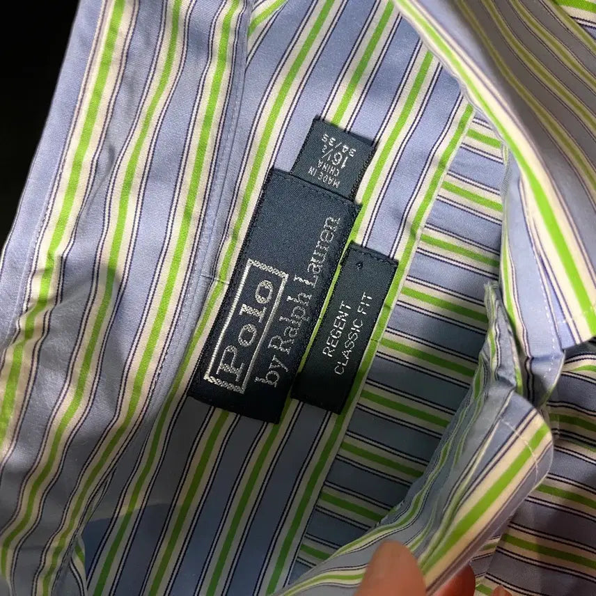 [BUNJANG] Polo Ralph Lauren Striped Shirt / 폴로랄프로렌 스트라이프 셔츠