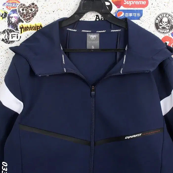 [BUNJANG] Dynafit Functional Hooded Zip-up Jumper (Navy) - Men&