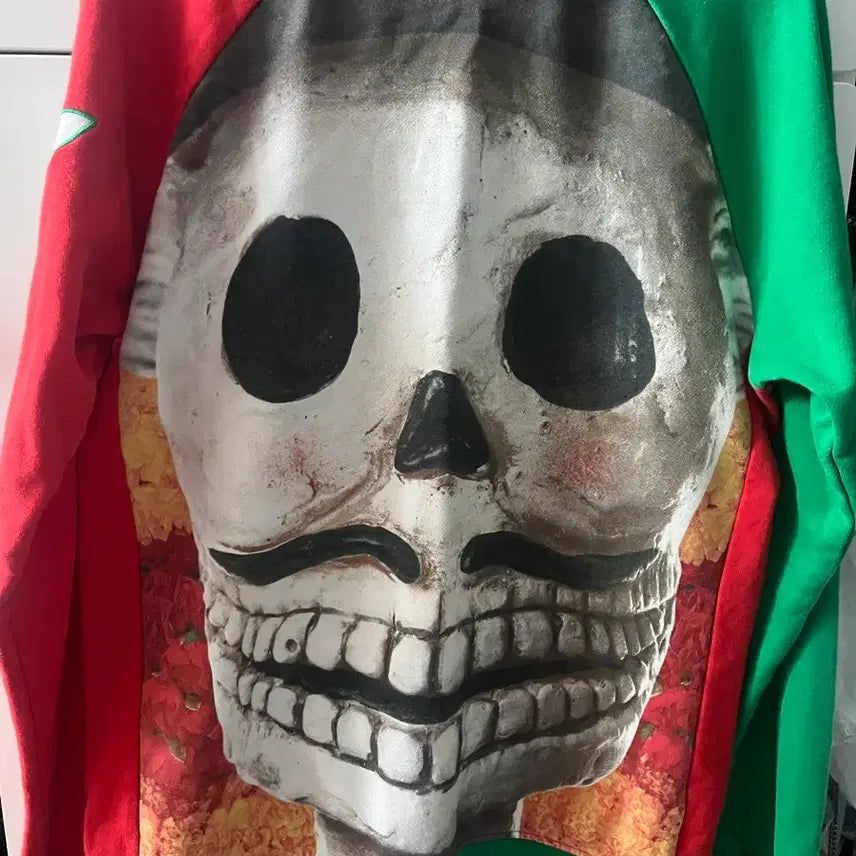 [BUNJANG] Adidas Skull Print Sweatshirt / 아디다스 스컬 해골 프린팅 맨투맨