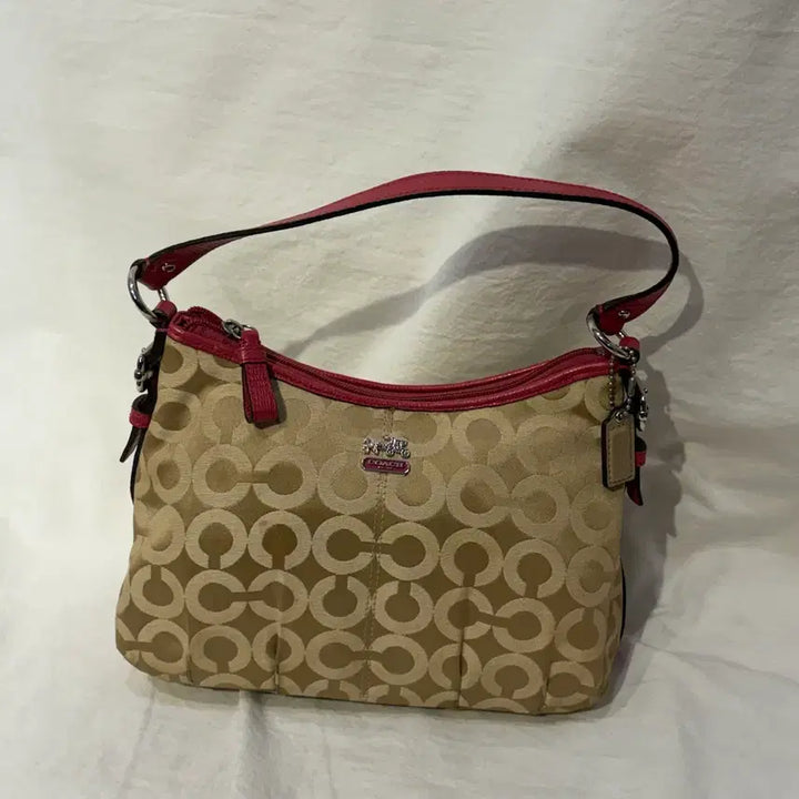 [BUNJANG] Coach Signature Hobo Shoulder Bag / 코치 시그니처 숄더백 호보백 가방