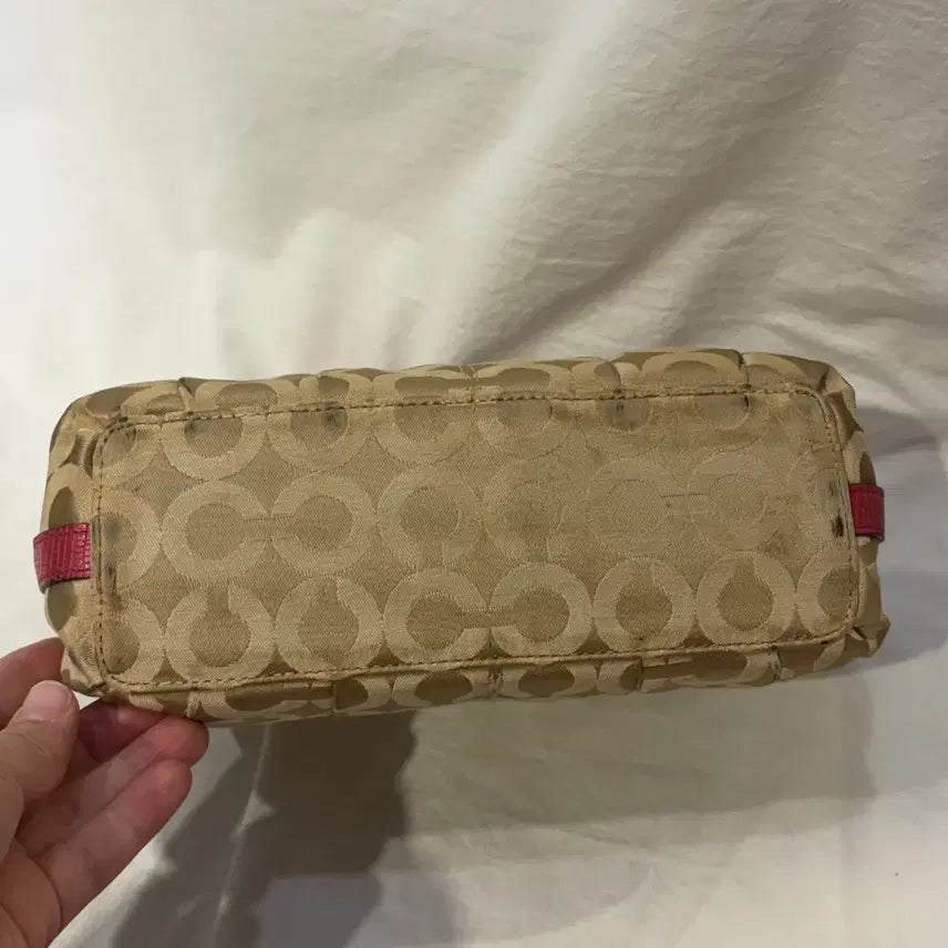 [BUNJANG] Coach Signature Hobo Shoulder Bag / 코치 시그니처 숄더백 호보백 가방