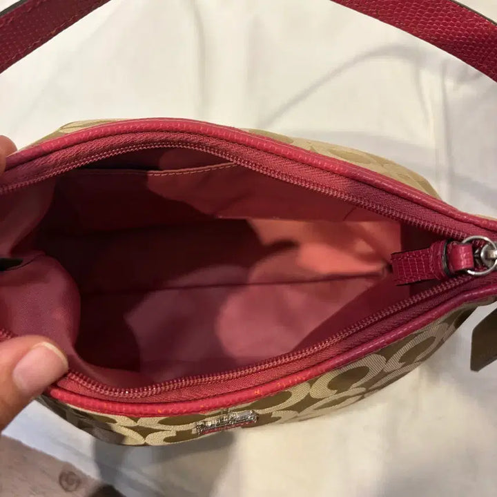 [BUNJANG] Coach Signature Hobo Shoulder Bag / 코치 시그니처 숄더백 호보백 가방