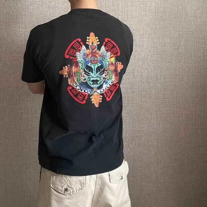 [BUNJANG] Hard Rock Cafe Old School T-shirt / Hard Rock Cafe 하드 록 카페 올드스쿨 반팔 티셔츠