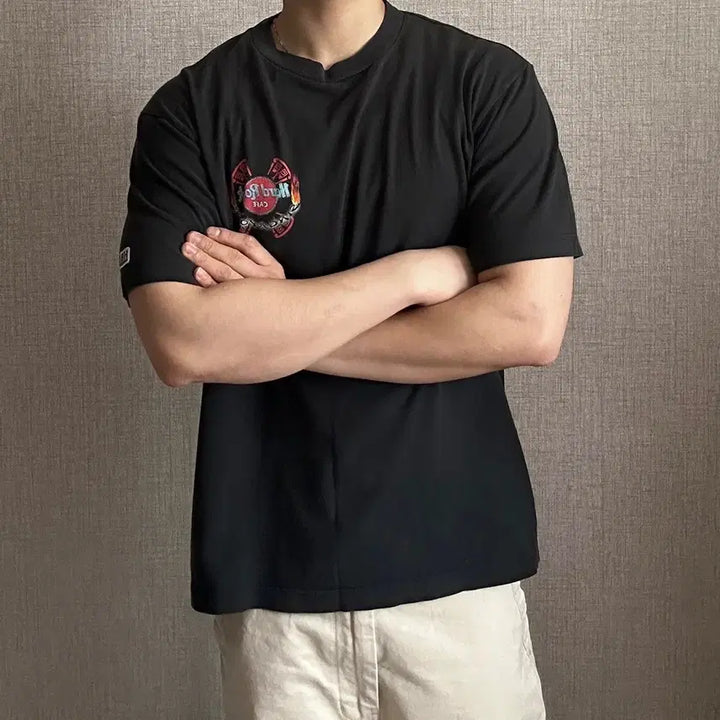 [BUNJANG] Hard Rock Cafe Old School T-shirt / Hard Rock Cafe 하드 록 카페 올드스쿨 반팔 티셔츠
