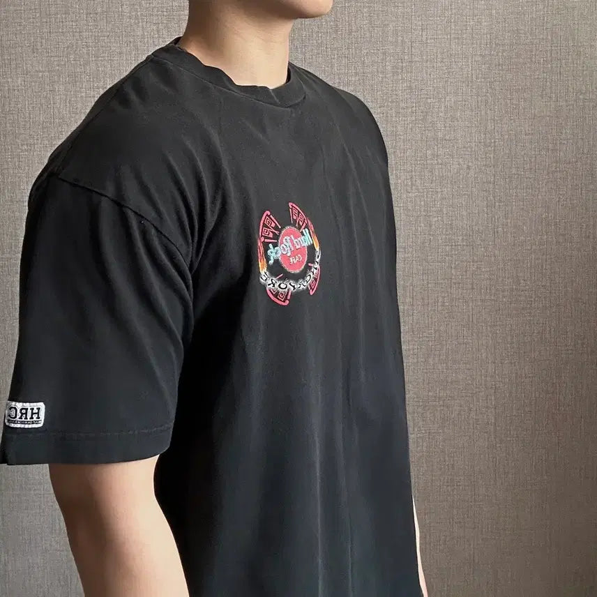 [BUNJANG] Hard Rock Cafe Old School T-shirt / Hard Rock Cafe 하드 록 카페 올드스쿨 반팔 티셔츠