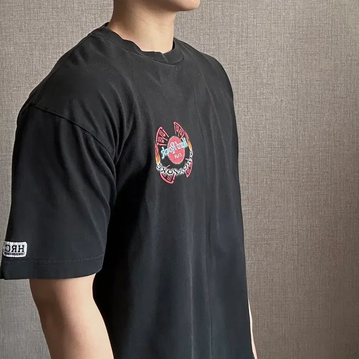 [BUNJANG] Hard Rock Cafe Old School T-shirt / Hard Rock Cafe 하드 록 카페 올드스쿨 반팔 티셔츠