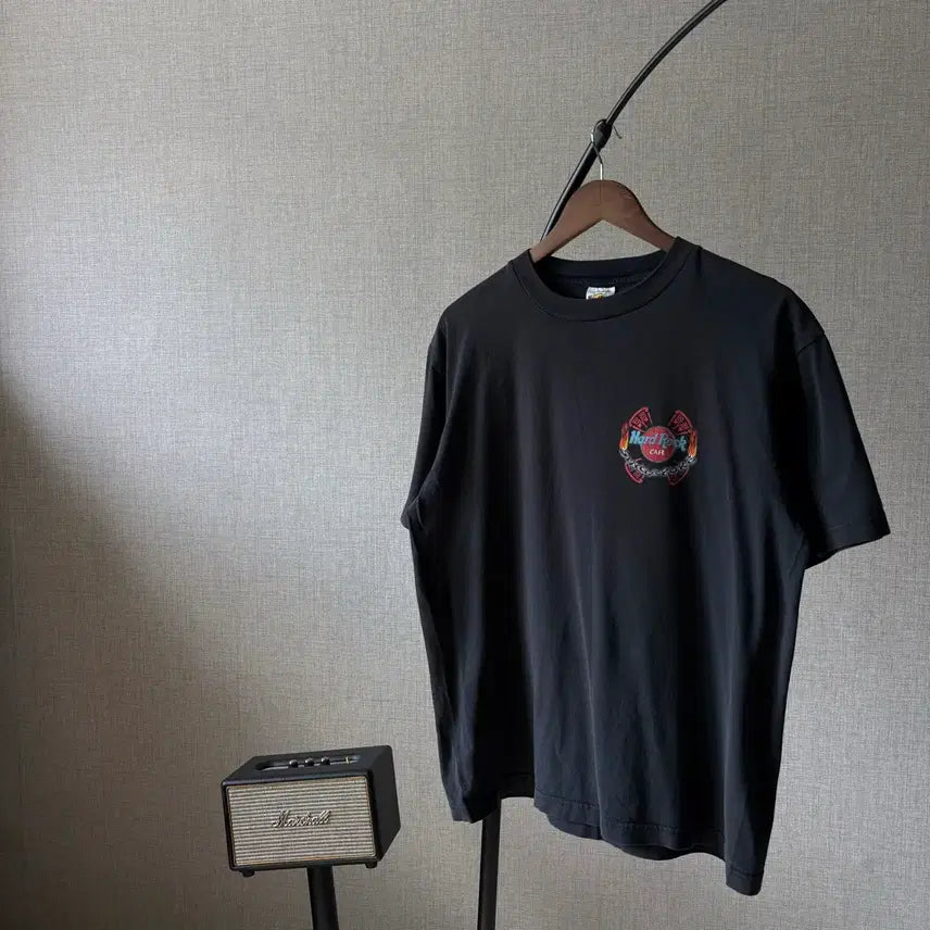 [BUNJANG] Hard Rock Cafe Old School T-shirt / Hard Rock Cafe 하드 록 카페 올드스쿨 반팔 티셔츠