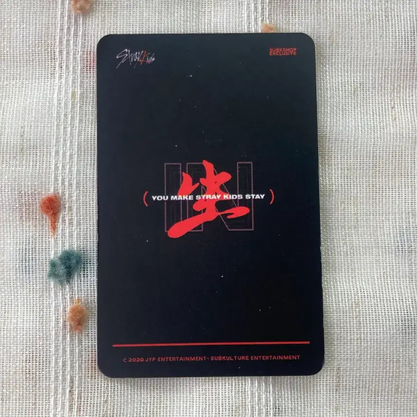 [BUNJANG] Stray Kids Han Jisung Photocard / 스트레이키즈 포카   SUBK han 한지성 한 포토카드