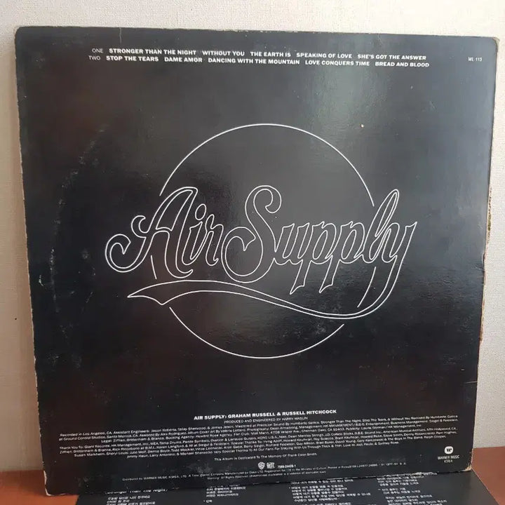 [BUNJANG] Air Supply Vinyl LP / 염가lp Air Supply 올드팝엘피 바이닐 vinyl Oldpoplp