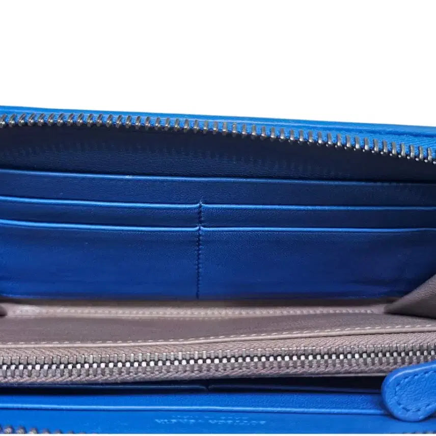 [BUNJANG] Bottega Veneta Intrecciato Zip Around Long Wallet / 보테가베네타 지퍼 장지갑