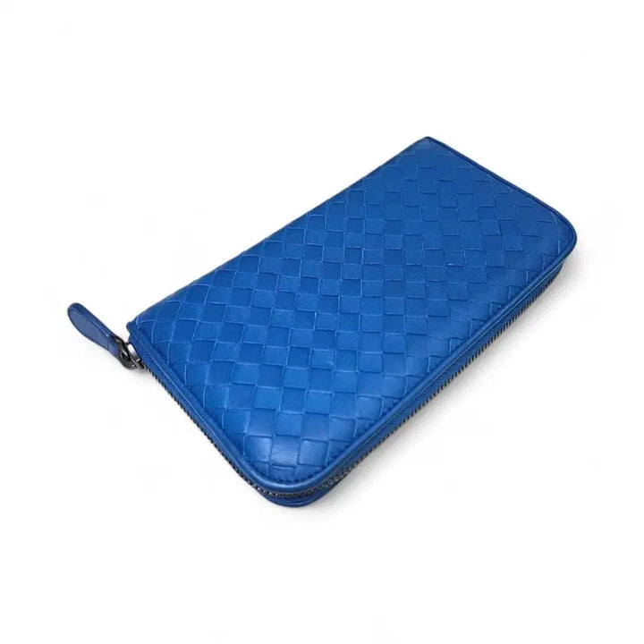 [BUNJANG] Bottega Veneta Intrecciato Zip Around Long Wallet / 보테가베네타 지퍼 장지갑