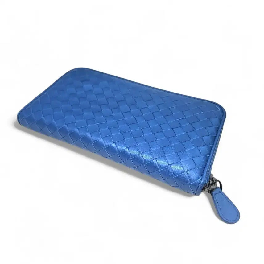 [BUNJANG] Bottega Veneta Intrecciato Zip Around Long Wallet / 보테가베네타 지퍼 장지갑