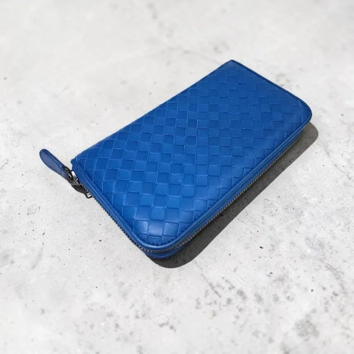 [BUNJANG] Bottega Veneta Intrecciato Zip Around Long Wallet / 보테가베네타 지퍼 장지갑